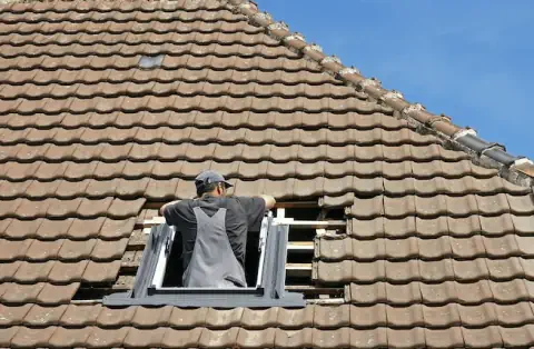 Pose de velux - Golinhac